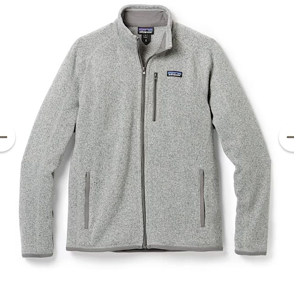 Patagonia men’s fleece zip up size medium